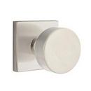 Privacy Square Rosette Round Knob  Us15 
