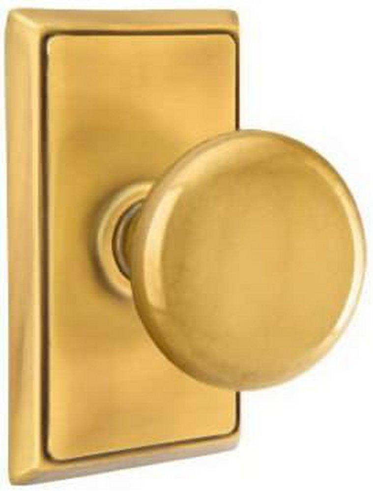 PASSAGE RECTANGULAR ROSETTE PROVIDENCE KNOB  US7 