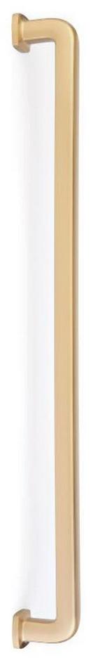 36 in. Rectangular Stem Appliance Pull in Satin Brass 