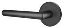 Passage Door Lever in Flat Black