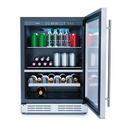 24 INCH WIDE 14 BOTTLE CAPACITY AND 72 CAN CAPACITY WINE AND BEVERAGE COOLER 