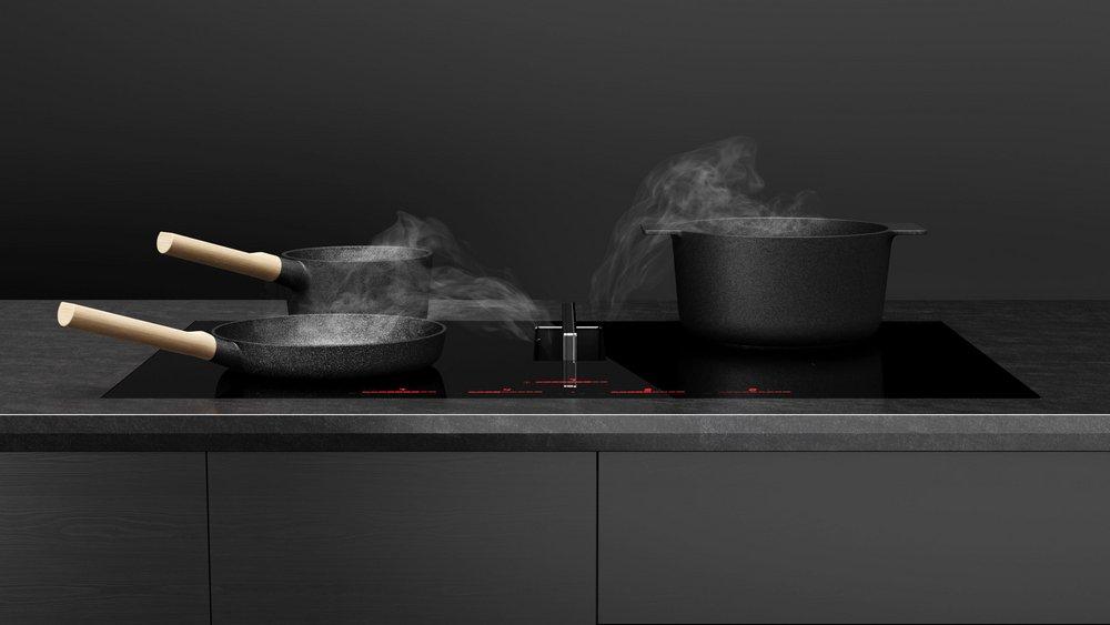 30 in. Induction Cooktop with 4 Cooking Zones in Black Ceramic Glass 