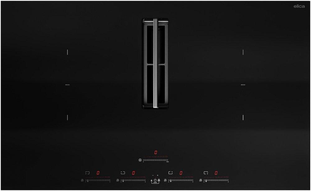 36 in. Induction Cooktop with 4 Cooking Zones in Black Ceramic Glass 