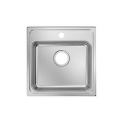19 x 19 in. Stainless Steel Single Bowl Drop-in Kitchen Sink