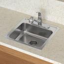 PROFLO&reg; Stainless Steel 19 x 19 in. Stainless Steel Single Bowl Drop-In Kitchen Sink 