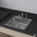 PROFLO&reg; Stainless Steel 19 x 19 in. Stainless Steel Single Bowl Drop-In Kitchen Sink 