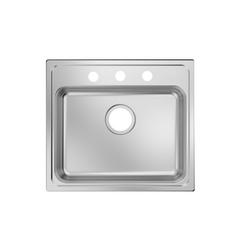 22 x 19 in. Stainless Steel Single Bowl Drop-in Kitchen Sink