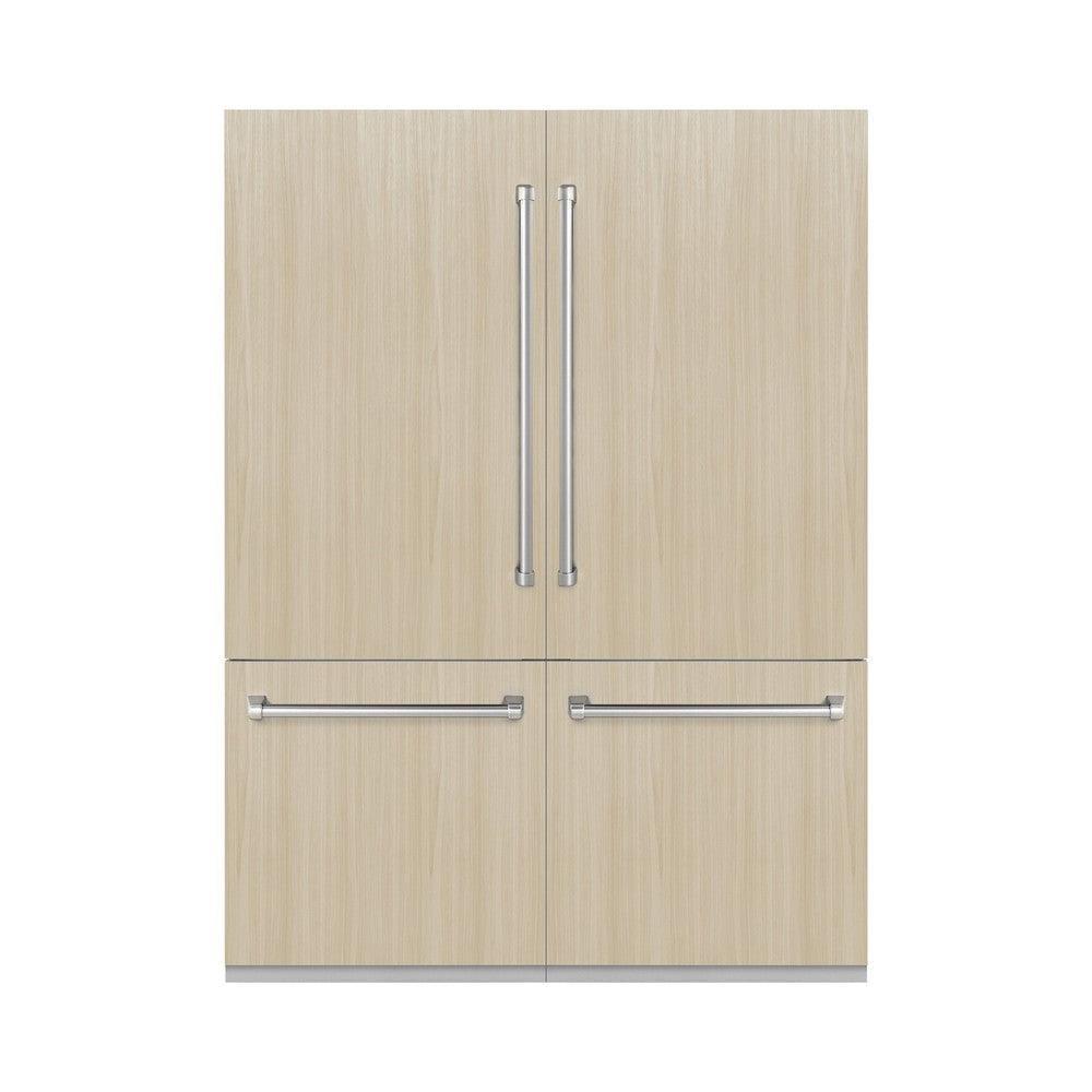 ZLINE 60 32.2 CU. FT. PANEL READY BUILT-IN 4-DOOR FRDO REFRIGERATOR WITH INTERNAL WATER AND ICE DISPENSER RBIV-60 