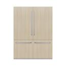 ZLINE 60 32.2 CU. FT. PANEL READY BUILT-IN 4-DOOR FRDO REFRIGERATOR WITH INTERNAL WATER AND ICE DISPENSER RBIV-60 