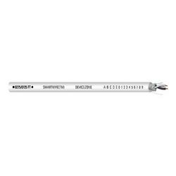 1 ft. 16 ga 2-Conductor Stranded Bare Copper Cable in White