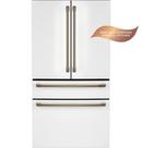 CAFT ENERGY STAR 23.2 CU. FT. SMART COUNTER-DEPTH 4-DOOR FRENCH-DOOR REFRIGERATOR WITH DUAL-DISPENSE AUTOFILL PITCHER 