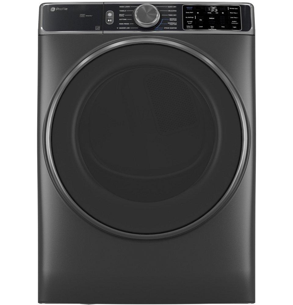 GE PROFILE 7.8 CU FT FRONTLOAD ELECTRIC STEAM DRYER CARBON GRAPHITE 