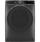 28 in. 7.8 cu. ft. Front Load Electric Steam Dryer in Carbon Graphite