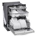 FRONT CONTROL WITH POCKET HANDLE 1-HOUR WASH AND DRY 46 DB QUADWASH DYNAMIC DRY 3RD RACK EASYRACK PLUS HIDDEN FRONT COUNT DOWN TIMER PRINTPROOF STAINLESS STEEL 