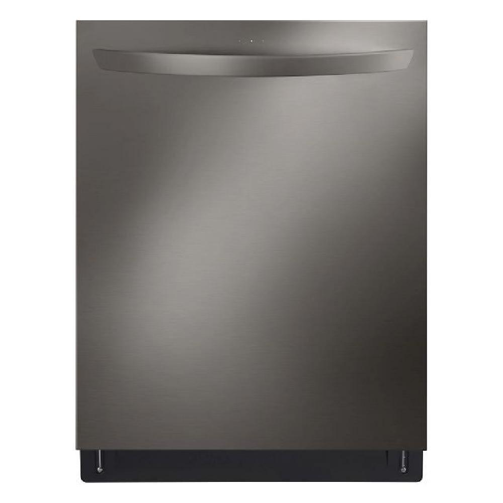 23-3/4 in. Built-In Dishwasher in Black Stainless Steel 