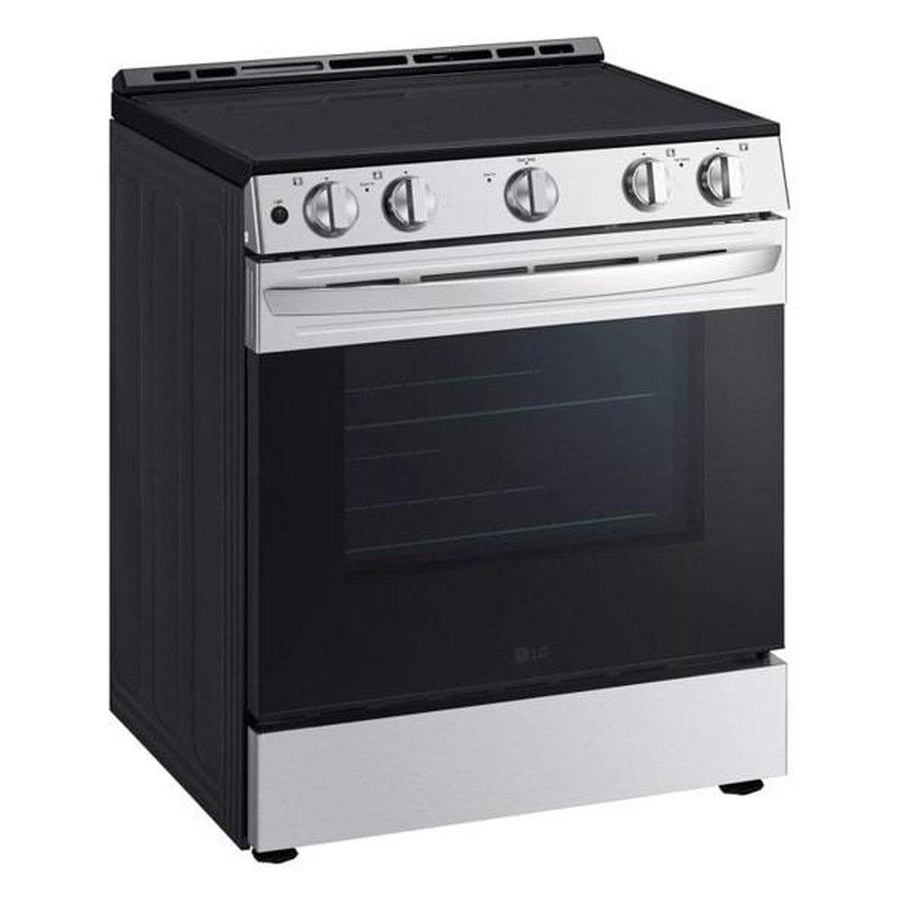 Electric Slide-In Range with 6.3 cu.ft. Oven in Stainless Steel 