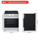 Electric Slide-In Range with 6.3 cu.ft. Oven in Stainless Steel 