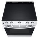 Electric Slide-In Range with 6.3 cu.ft. Oven in Stainless Steel 