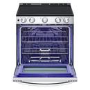 Electric Slide-In Range with 6.3 cu.ft. Oven in Stainless Steel 