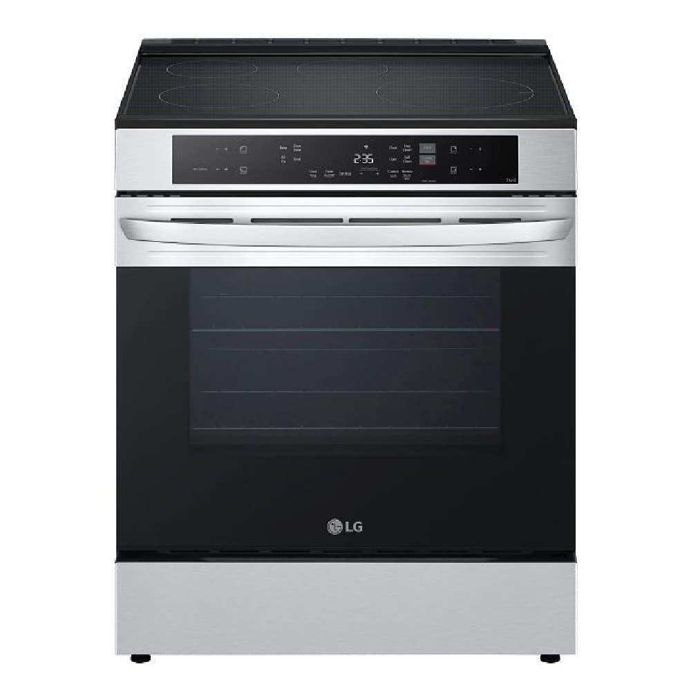 6.3 CU. FT. SMART INDUCTION SLIDE-IN RANGE WITH FAN CONVECTION AIR FRY PRINTPROOF STAINLESS STEEL 