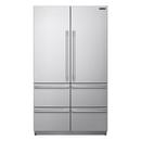 48 FRENCH DOOR COLUMN REFRIGERATOR WITH STAINLESS PANEL PRE-ASSEMBLED 