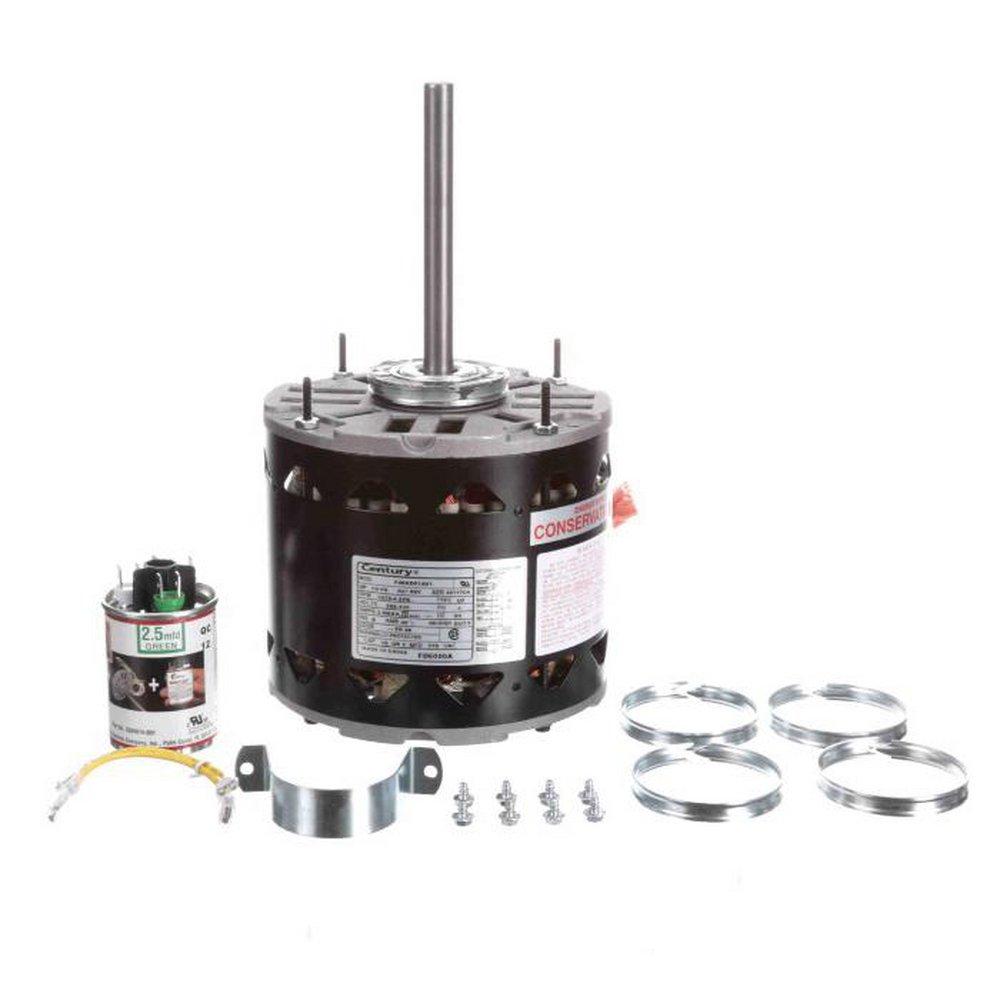 MOTOR 1/2 - 1/6 HP 1075 RPM 277 VOLT 48Y FR OAO ENCL 