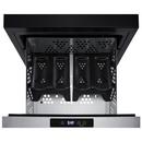 18 INCH WIDE BEVERAGE COOLER WITH DIGITAL THERMOSTAT AND LED LIGHTING STAINLESS STEEL 