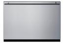 24 INCH WIDE 2 CU. FT. REFRIGERATOR DRAWER WITH DIGITAL THERMOSTAT AND CHILD LOCK STAINLESS STEEL 