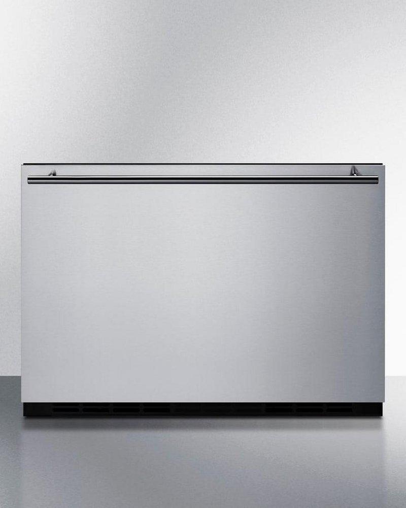 24 INCH WIDE 2 CU. FT. REFRIGERATOR DRAWER WITH CHILD LOCK AND DIGITAL THERMOSTAT STAINLESS STEEL 