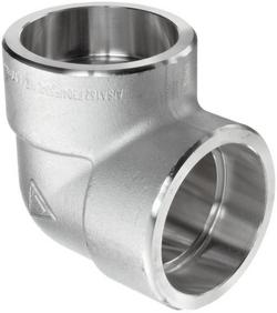 1/4 in. 3000# SS 304L SW 90 Elbow Stainless Steel Socket Weld