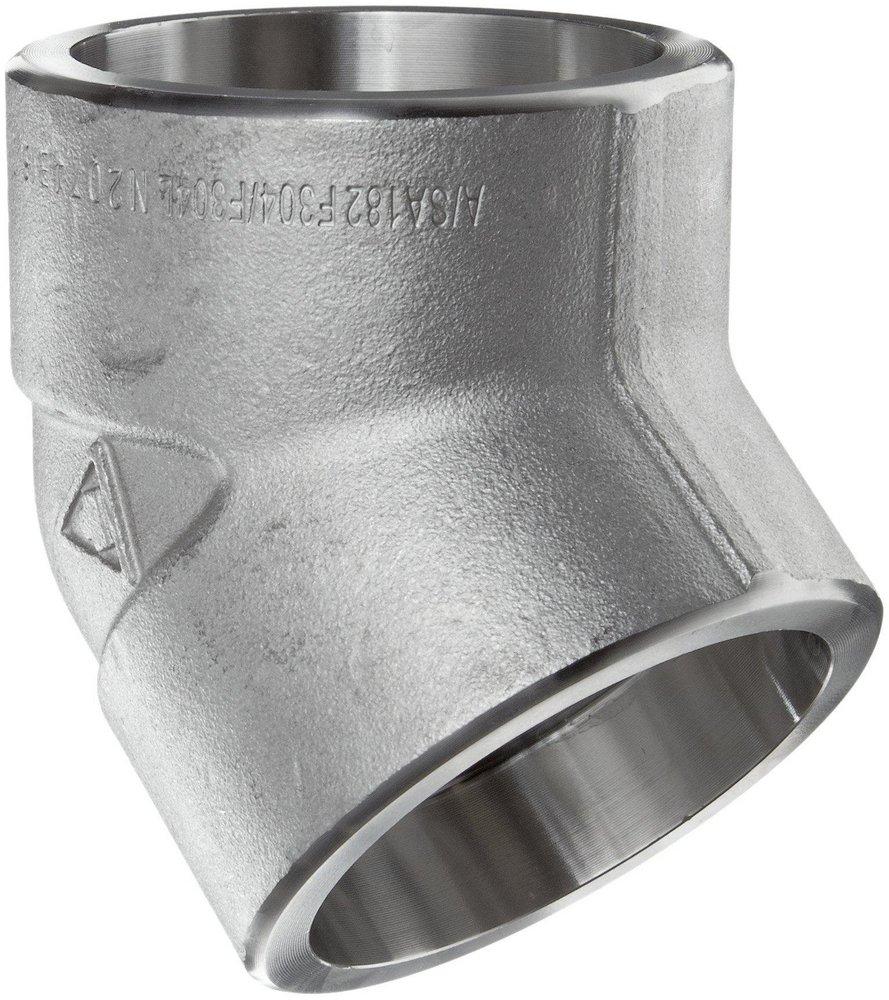 Socket Weld 3000# Global 304L Stainless Steel 45 Degree Elbow 