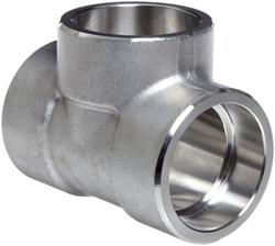 1/2 in. 3000# SS 304L SW Tee Stainless Steel Socket Weld