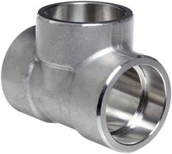 1-1/4 in. 3000# SS 304L SW Tee Stainless Steel Socket Weld