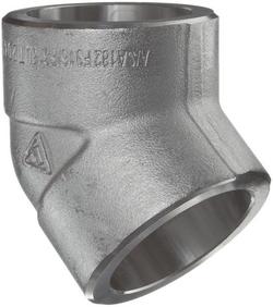 1/2 in. Socket 3000# 316L Stainless Steel 45 Degree Elbow