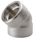 Socket Weld 3000# Global 316L Stainless Steel 45 Degree Elbow 