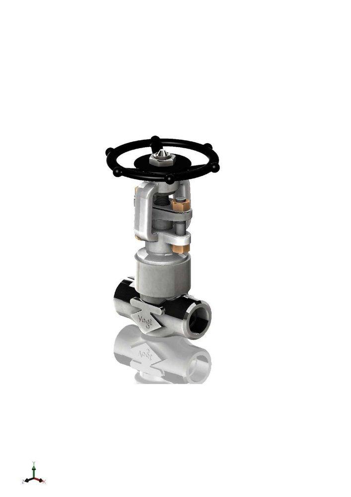Vogt Valves Forged Steel Conventional Port Socket Weld Gate Valve 