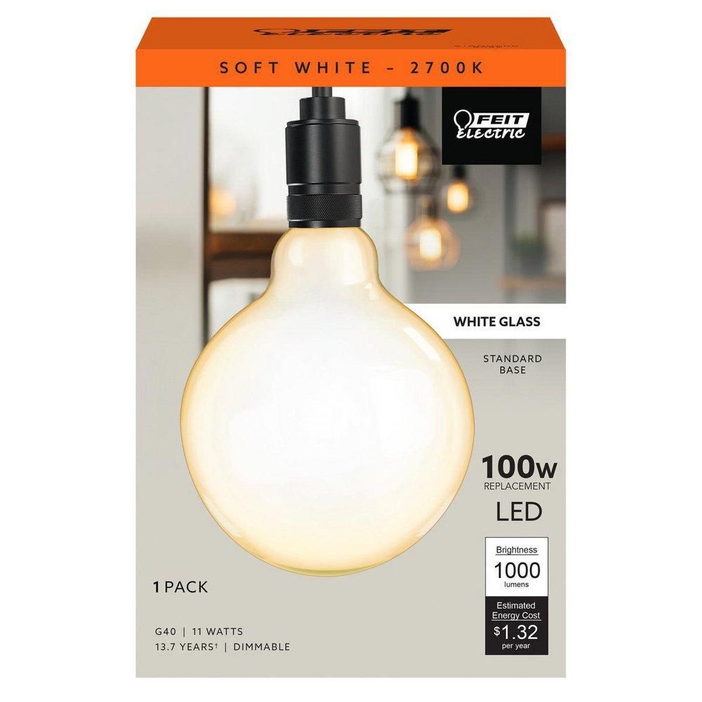 FROST GLOBE BULB 11W 2700K E26 LED 