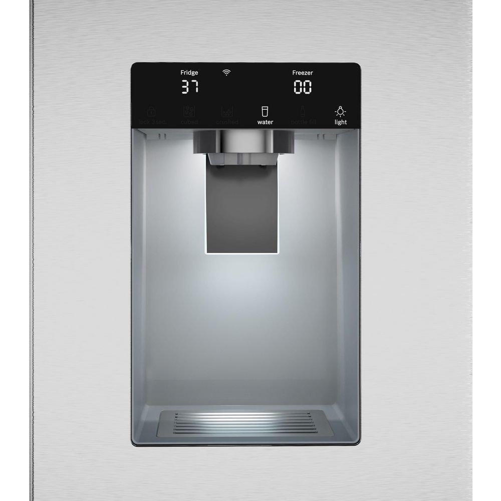 21.6 cu. ft. French Door Refrigerator in Silver 