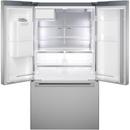 21.6 cu. ft. French Door Refrigerator in Silver 