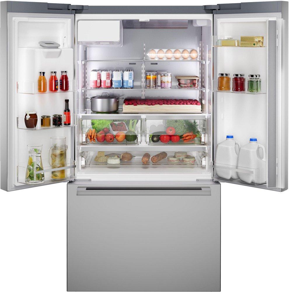 21.6 cu. ft. French Door Refrigerator in Silver 