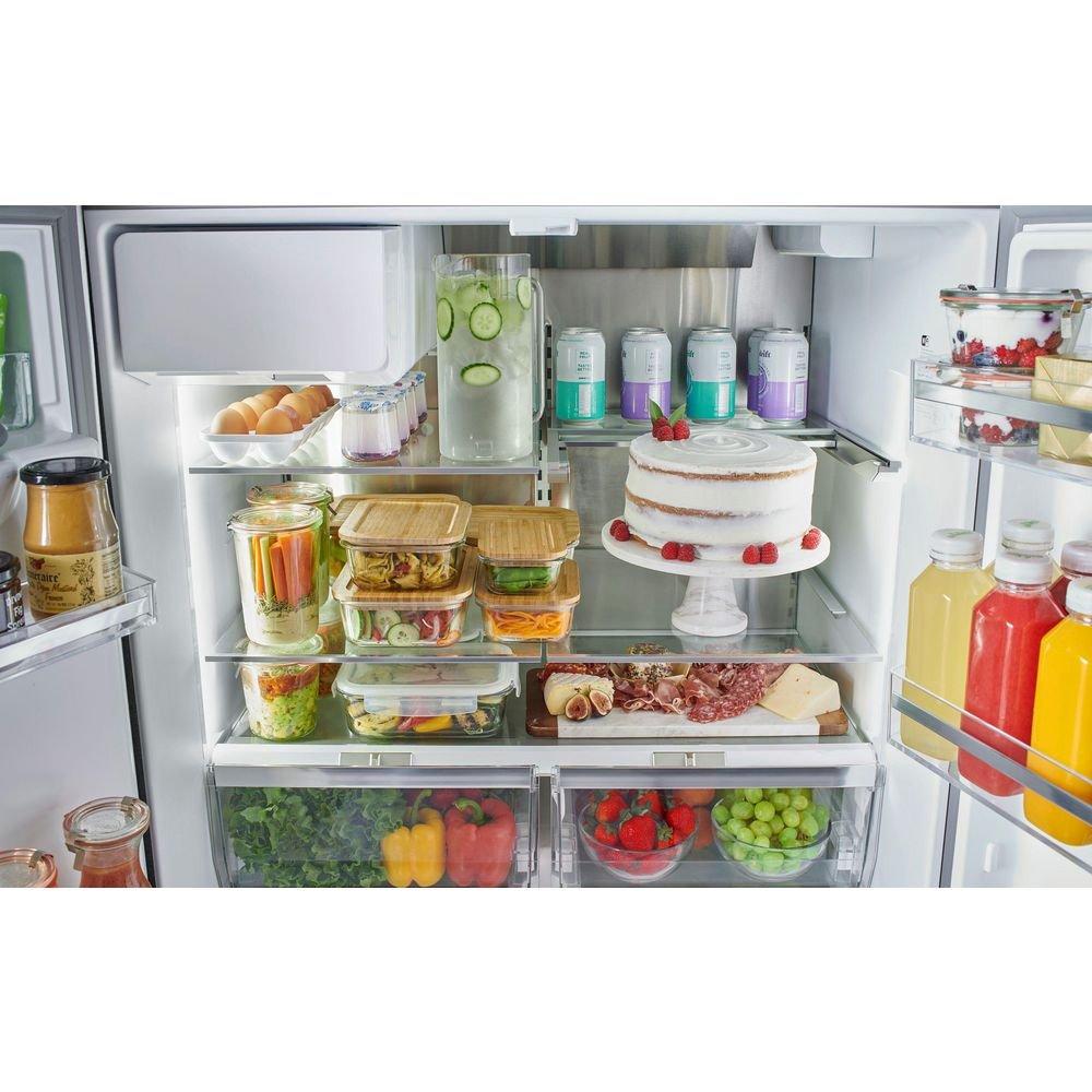 21.6 cu. ft. French Door Refrigerator in Silver 