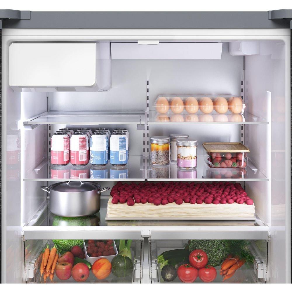 21.6 cu. ft. French Door Refrigerator in Silver 