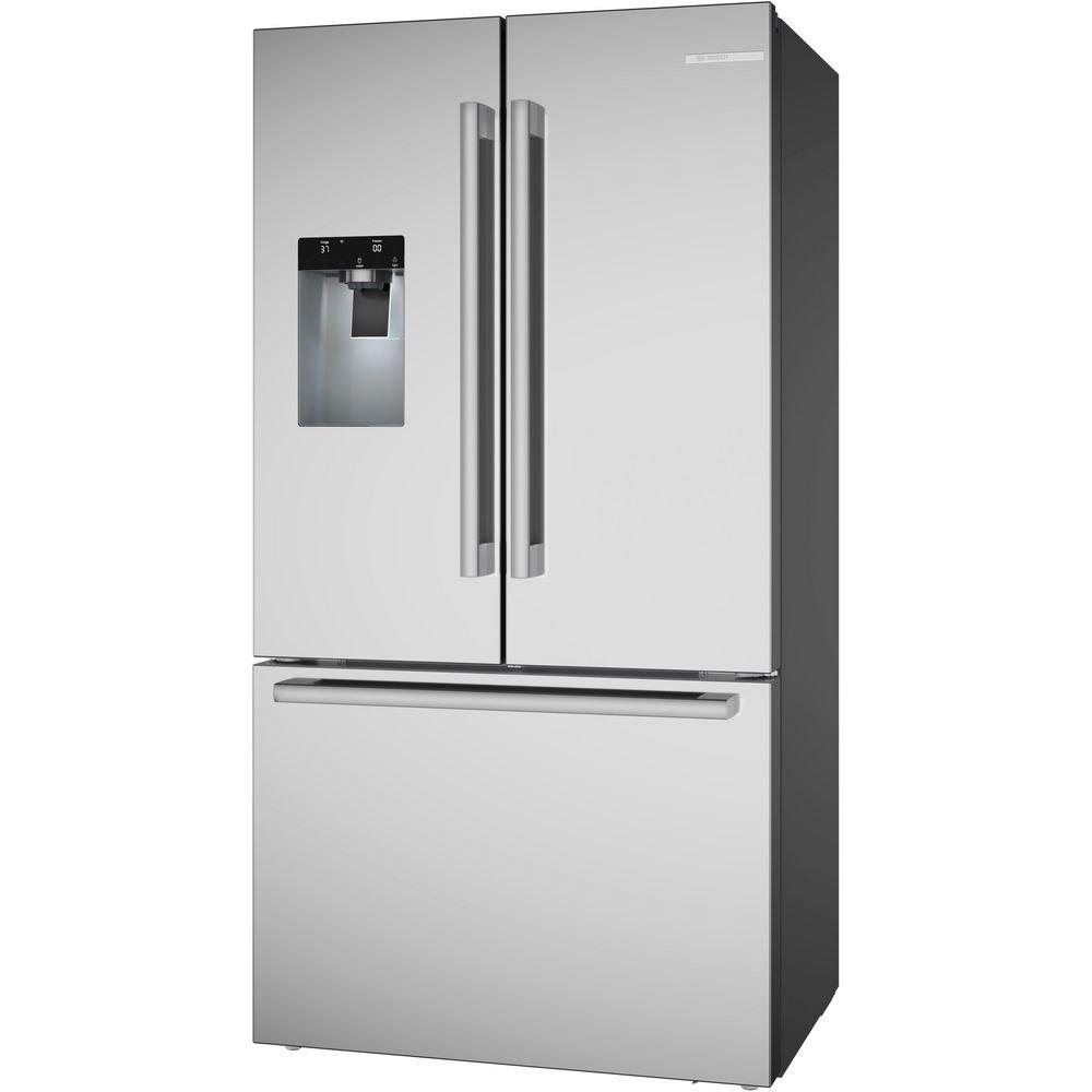 21.6 cu. ft. French Door Refrigerator in Silver 
