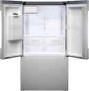 36 100 SERIES 3-DOOR STANDARD DEPTH EXTERNAL ICE/WATER RECESSED HANDLE STAINLESS STEEL 