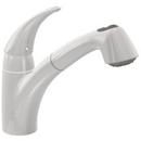 Single Handle Kitchen Faucet in Ivory