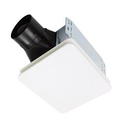 60 CFM Ceiling Mount Bathroom Exhaust Fan in White - Fan Only  - 0.9 Sones - Energy Star Rated