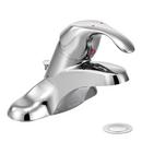 Moen Polished Chrome Single Handle Centerset Bathroom Sink Faucet 