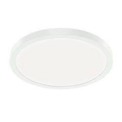 11in. LED Flush Mount Ceiling Fixture in White