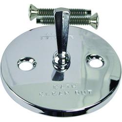 960-041A Overflow Plate with Trip Lever Polished Chrome