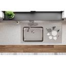 Elkay Lustrous Satin 43 x 22 in. Stainless Steel Single Bowl Drop-in Kitchen Sink in Lustrous Satin 
